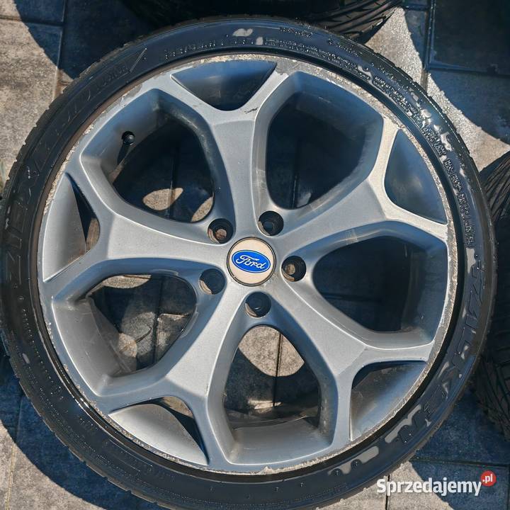 Cztery felgi z oponami R18 5x108 ET 45 Rzeczyca