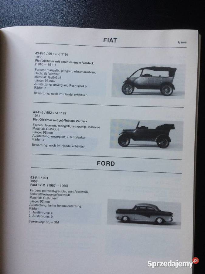 2793 Modellauto Katalog Szczecin sprzedam