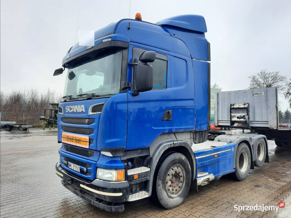 Ciągnik samochodowy siodłowy SCANIA R520 Euro 6 diesel warmińsko-mazurskie Rudolfowo