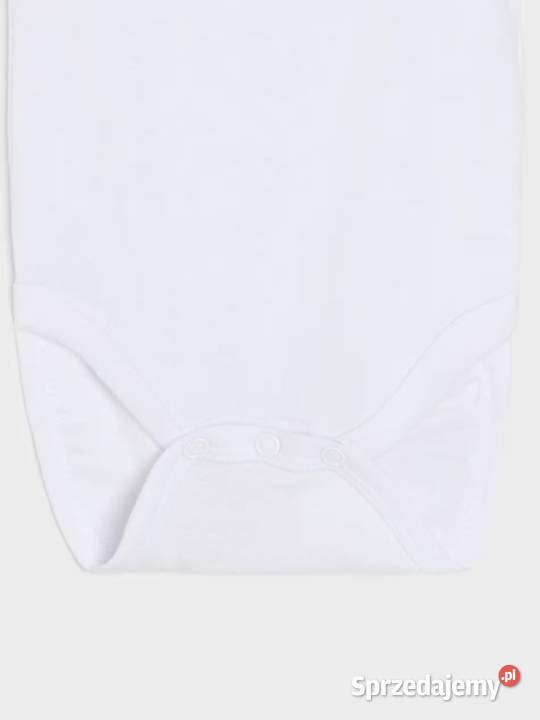 Białe body Sinsay 56 bawełna noworodek newborn uniseks Odzież zachodniopomorskie Szczecin