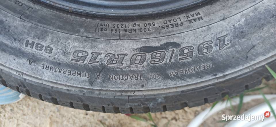 Opona zapasowa Opel Astra G Radwanka