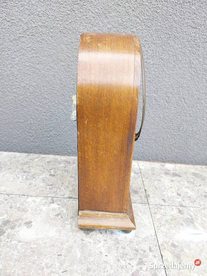 206 Stary zegar stołowy budzik Junghans 1920r