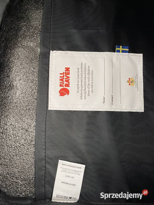 Plecak Fjallraven Kanken 16L Czarny Poznań