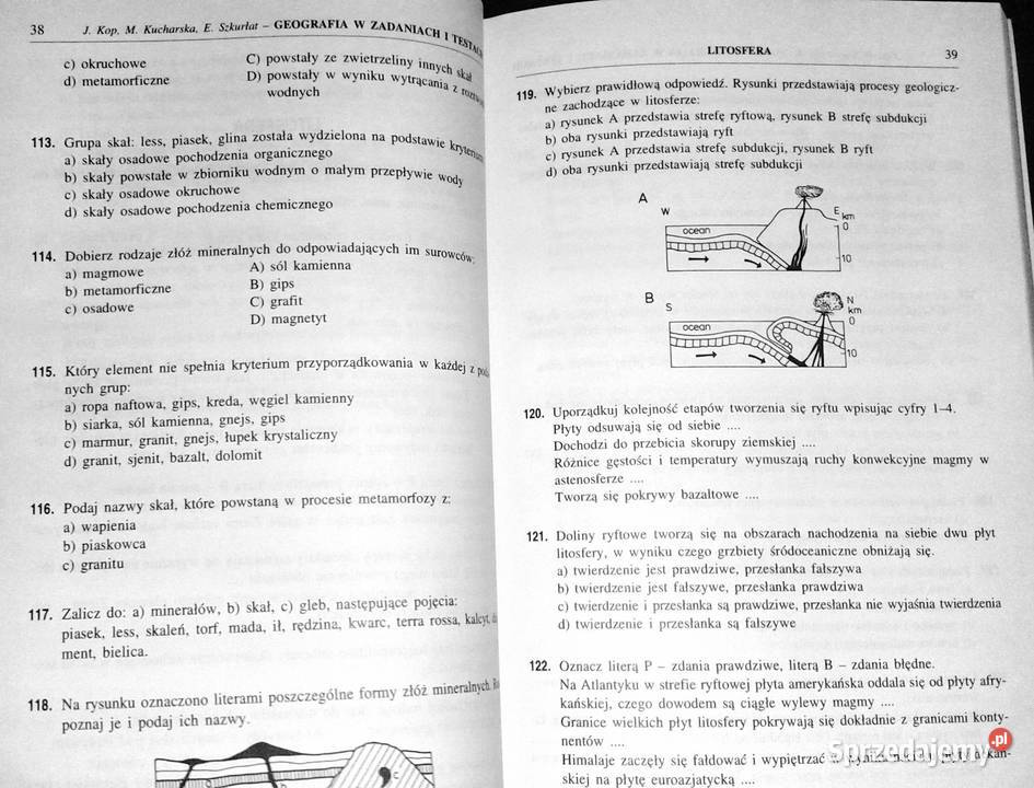 Geografia w zadaniach i testach Jadwiga Kop Chełm