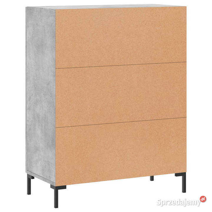 Szafka szarość betonu 695x34x90 materiał Warszawa