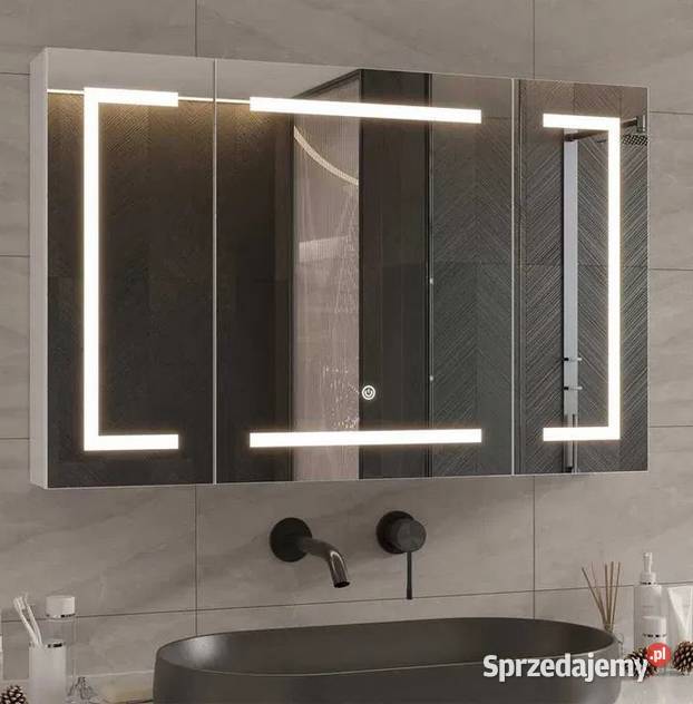 Lustro z oświetleniem LED Szafka z Lustrem LED Żary