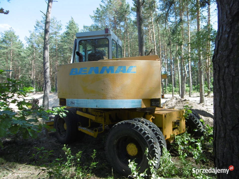 koparka kołowa Benmac Maszyny budowlane Mirzec