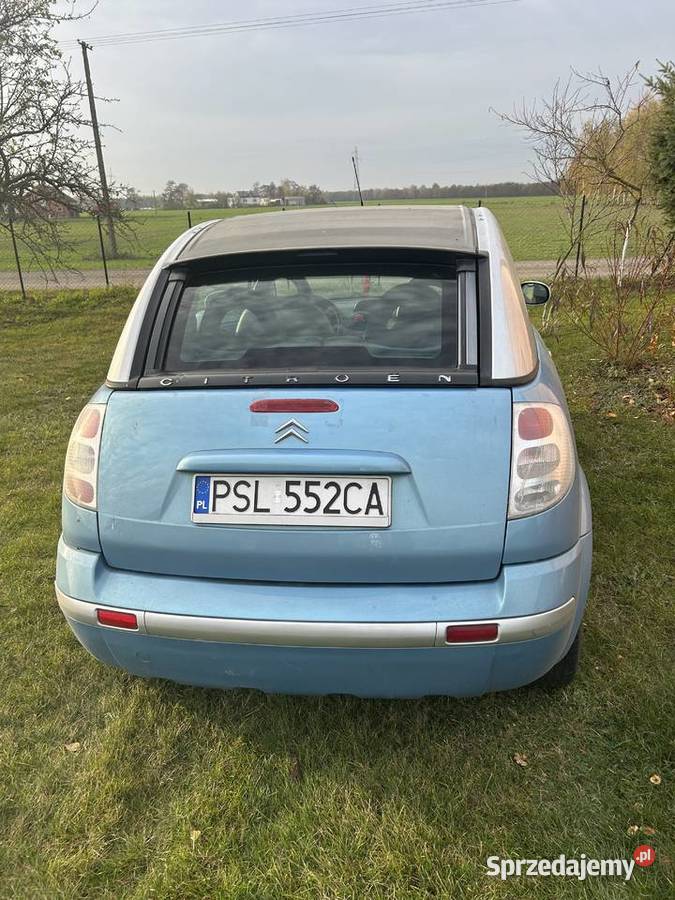 Citoren c3 pluriel Zarejestrowany w Polsce Słupca