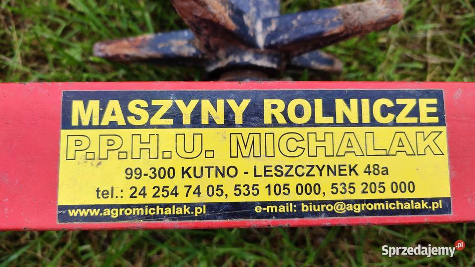 Wał kolczatka do pługa 105m 3 wałki Żółkiewka-Osada