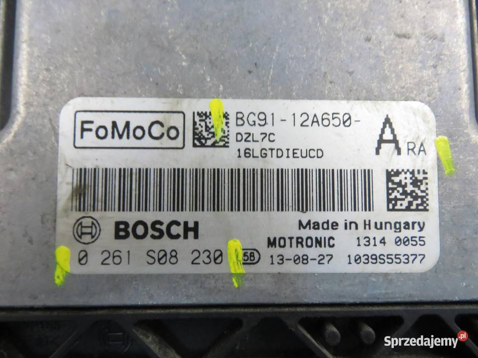 STEROWNIK FORD S I 16 EcoBoost BG9112A650ARA małopolskie