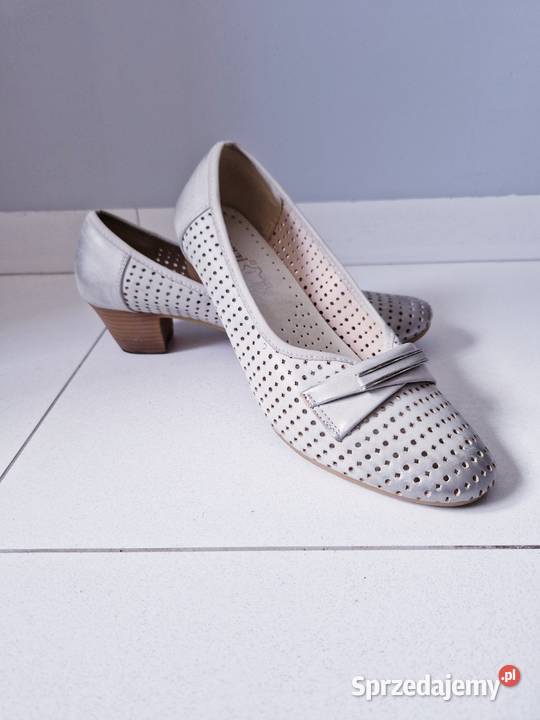 Damskie ażurkowe czółenka mokasyny Damskie śląskie Dąbrowa Górnicza