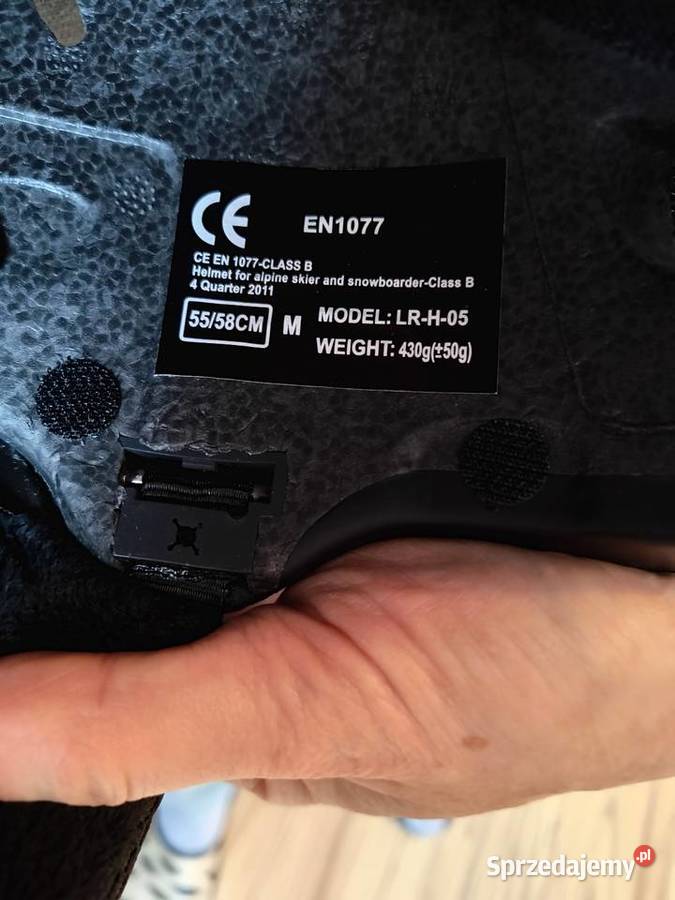 Narty buty narciarskie i kask Nowy Broniszew