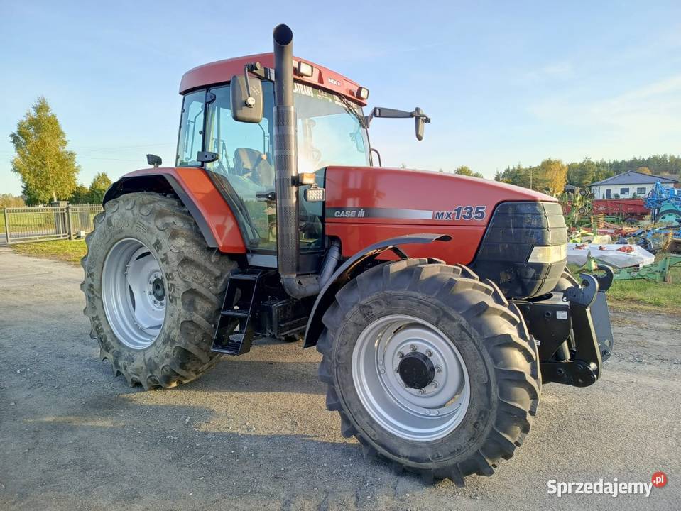 Ciągnik CASE Mx 135z Tuzem 4x4 Moc 135 Kabina