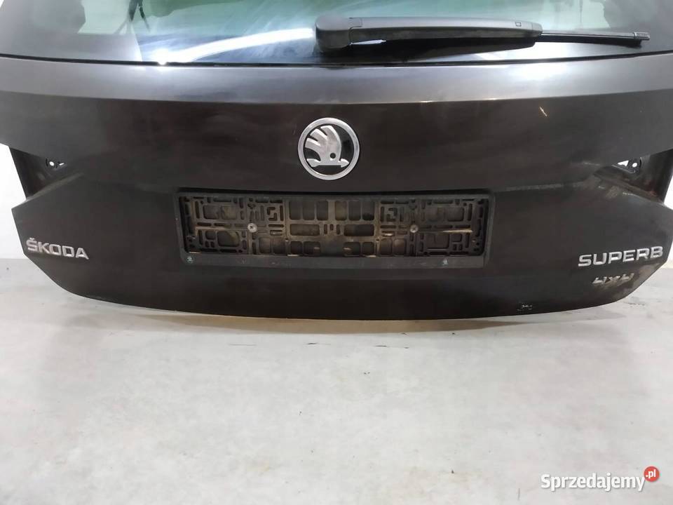 KLAPA TYŁ SZYBA KOMBI Skoda Superb III 2015 sprzedam
