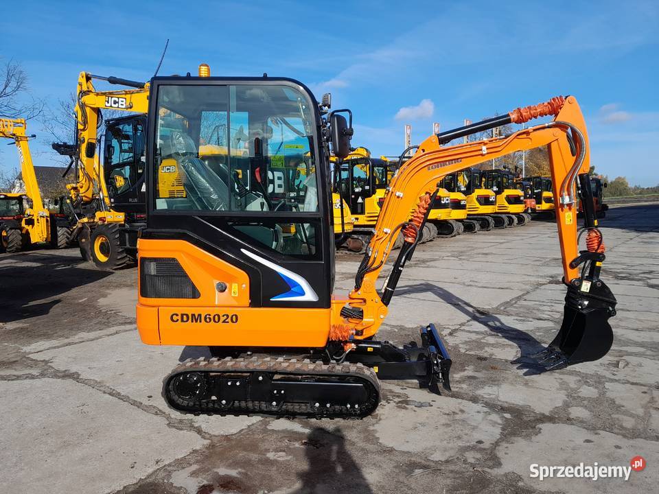 MINIKOPARKA 2 TONY LONKING JCB CAT KUBOTA VOLVO