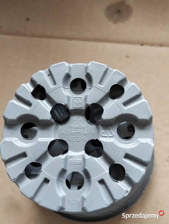 Doniczki szare 200 ml podlaskie