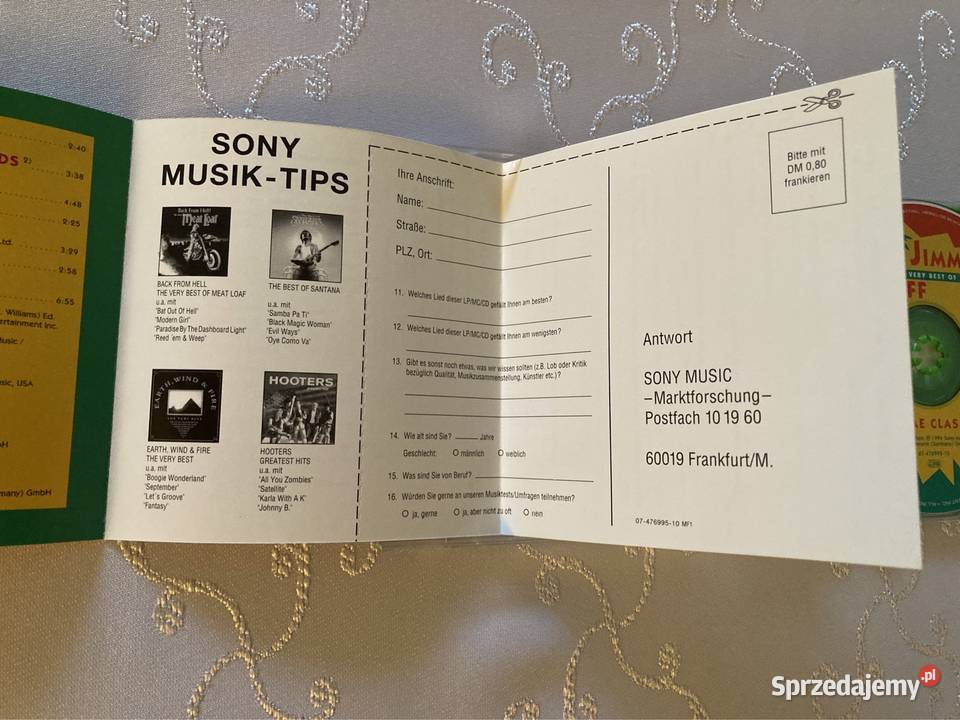 Płyta CD 1 lata 90 Klasyka Wyjątkowa Unikatowa Płyty i kasety Czerwionka-Leszczyny sprzedam