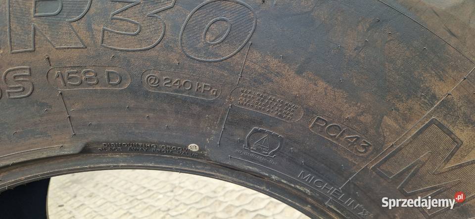 60070r30 6007030 Michelin MachXbib 100 bieżnik Nowe Miasto Lubawskie