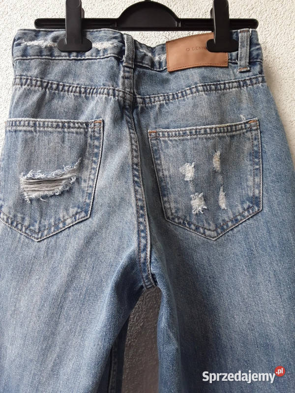 Spodnie jeans rXXS z dziurami Yorker Warszawa