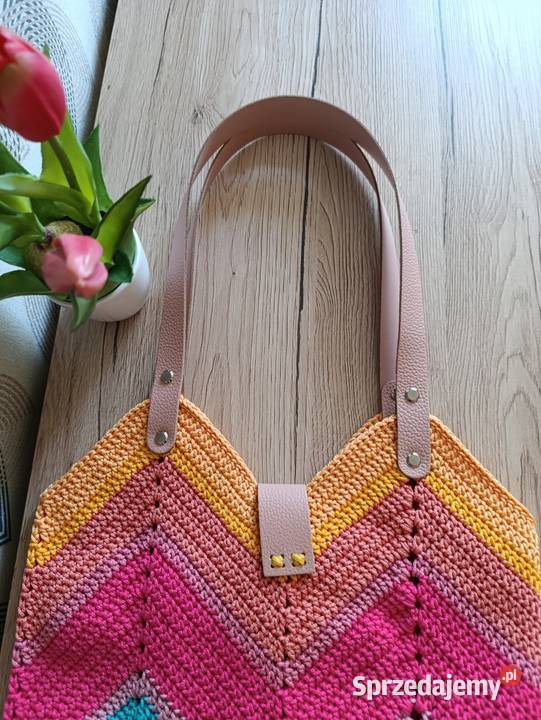 Pastelowa torebka Tulipan Chełm