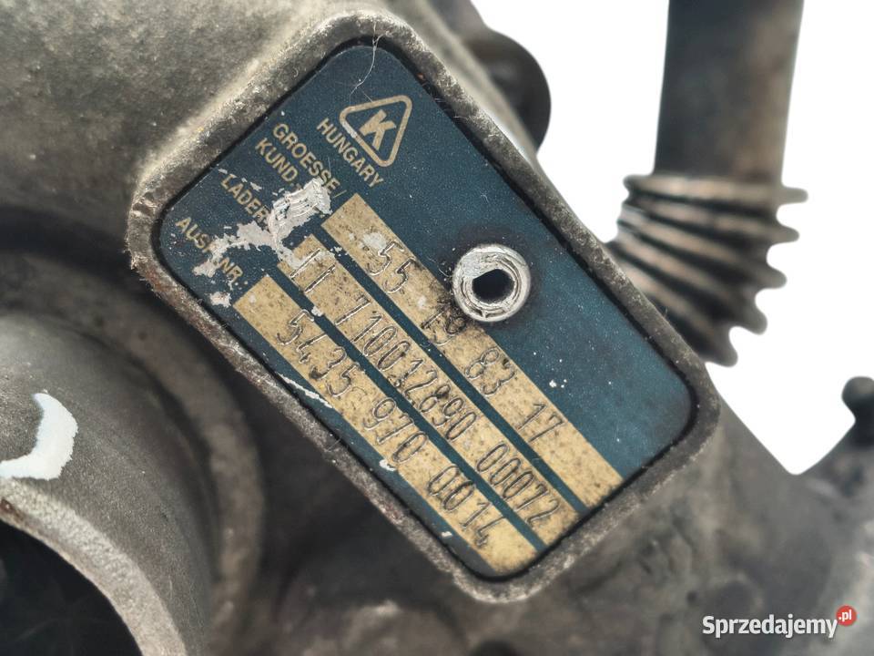 TURBOSPRĘŻARKA Fiat Punto Doblo Opel Corsa C 13 Chełm