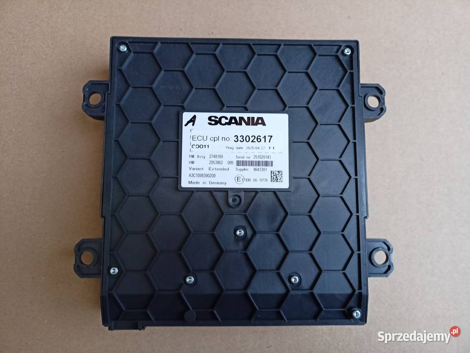 STEROWNIK KOORDYNATOR COO11 SCANIA 3302617 lubuskie Sulechów