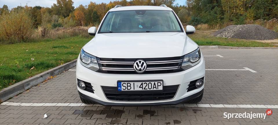 Volkswagen Tiguan 2014r 20 TDI 183 DSG 4MOTION autoalarm Bielsko-Biała