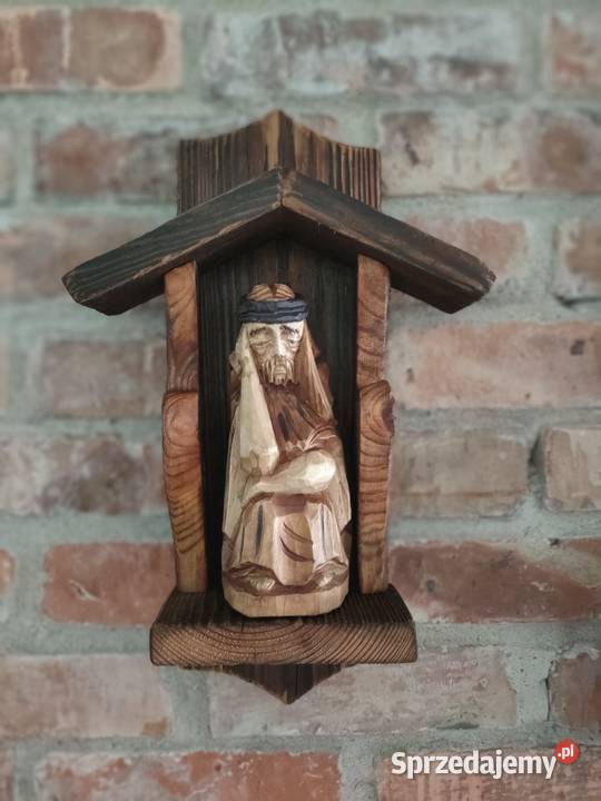 Drewniana kapliczka naścienna Mińsk Mazowiecki sprzedam