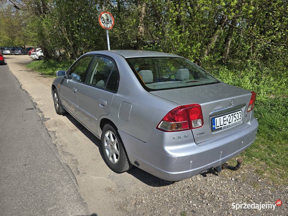 Honda Civic VII 16 110 GAZ HAK benzyna+LPG