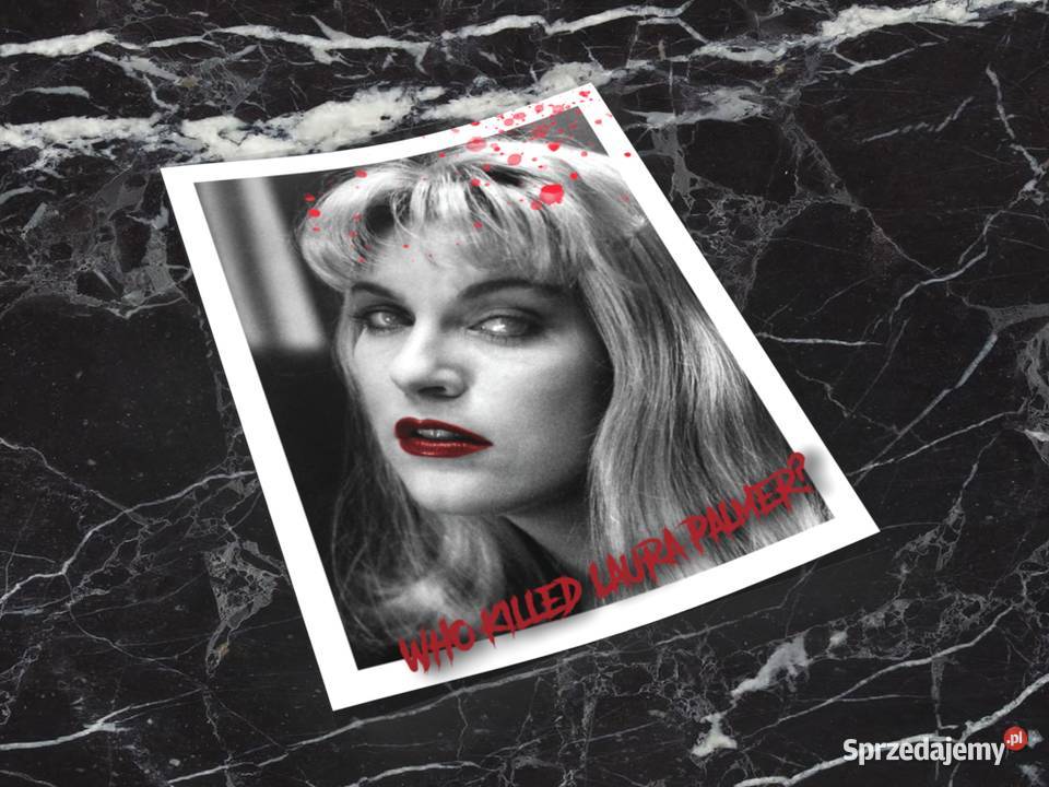 Naklejka K13 LAURA PALMER 8 x 6 wlepki 1 Akcesoria podlaskie Choroszcz sprzedam
