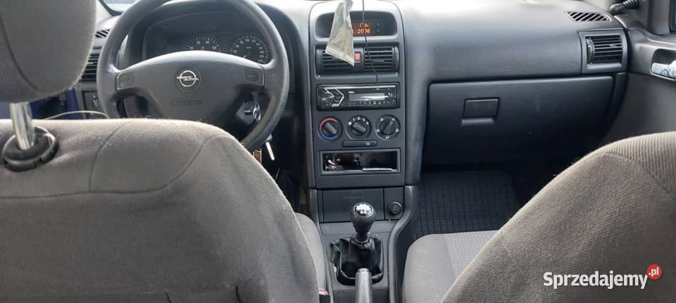 Opel Astra II 14 2008r granatowy Miechów