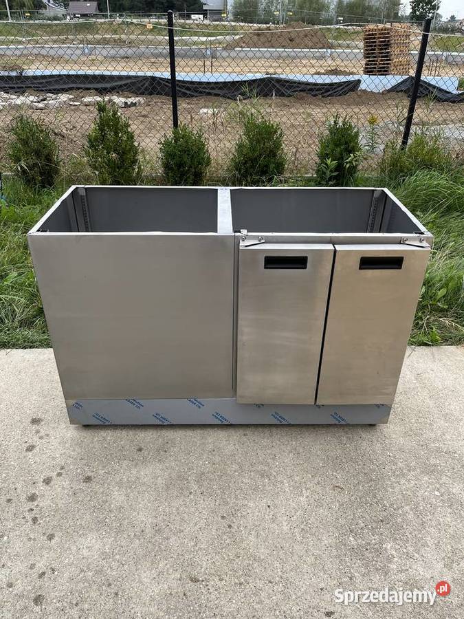 Szafka ze stali 2dwrziowa podblatowa 130x60x87 Kazuń Polski