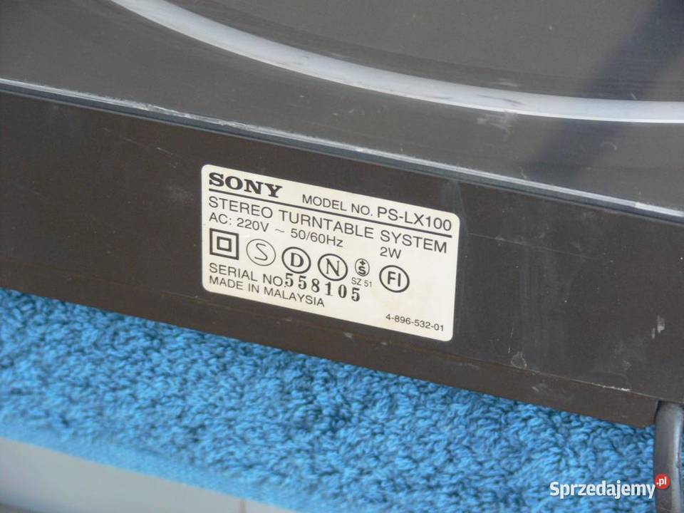 Gramofon Sony LX100 sprawny igła WYSYŁKA Jasło