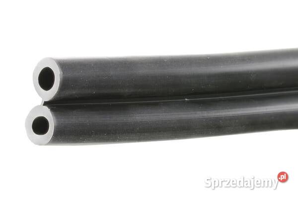 Przewód podwójny pulsatora czarny 609011FA Do hodowli zwierząt Kamionna