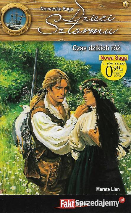 Saga dzieci sztormut1 Czas dzikich róż M Lien Puławy