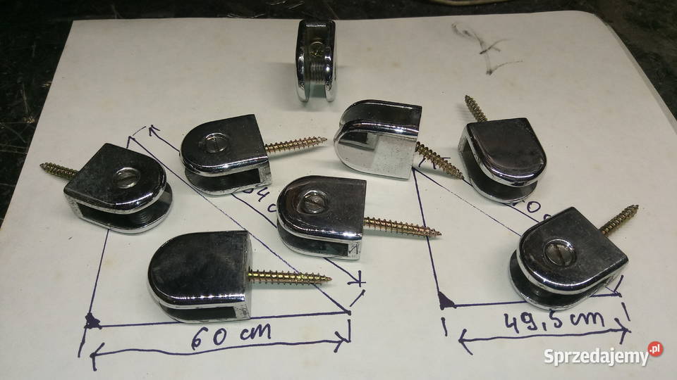 Półki szklane wielkopolskie Gostyń sprzedam