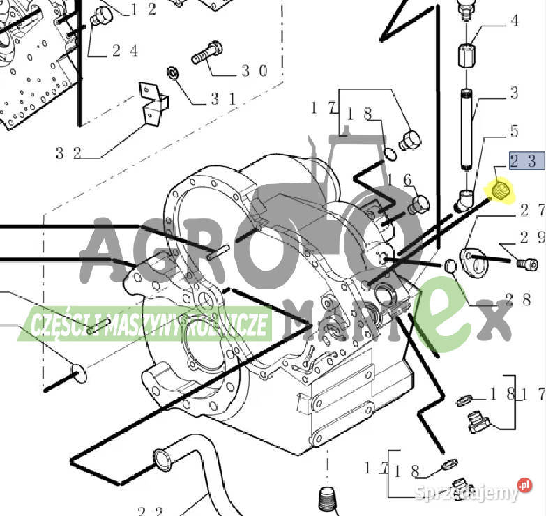 87691758 76086181 75285625 KOREK 3814 CNH sprzedam