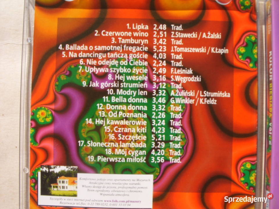 Plyta POP CD KOLORBIESIADA NOL 2 Wołów