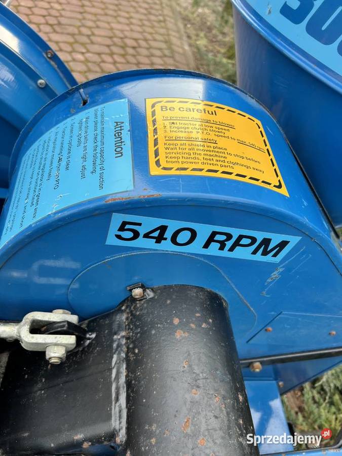 Dmuchawa ssąco tłocząca do zboża Kongskilde SUC Puławy