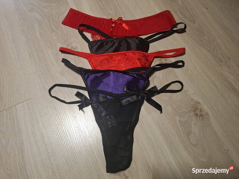 Zestaw 5 sztuk stringów XXL Rozmiar XXL Kielce sprzedam