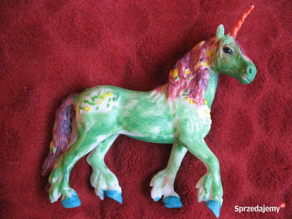 Koń Jednorożec Figurka masa utwardzana 12 x 13 x mazowieckie Siedlce