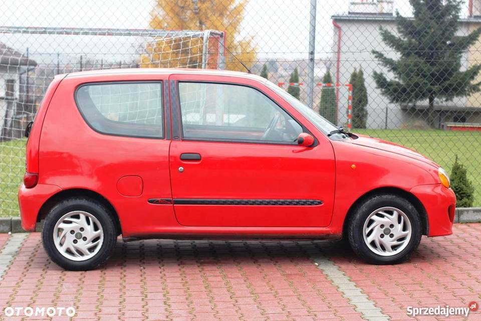 Fiat Seicento Sporting Schumacher Czerwony z Karczew