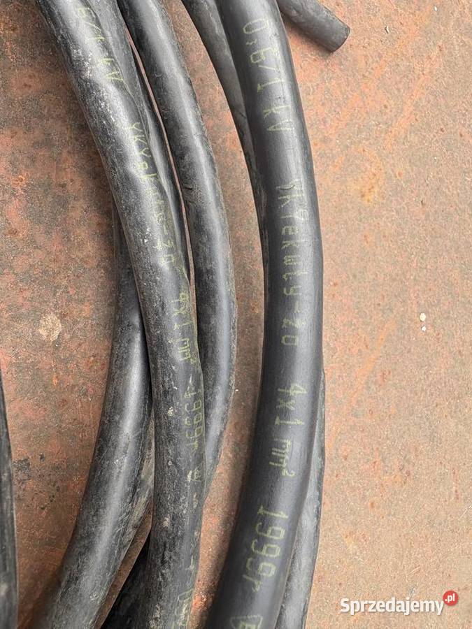 YKYżo 3x25 mm2 czarny różne odcinki Bytom sprzedam
