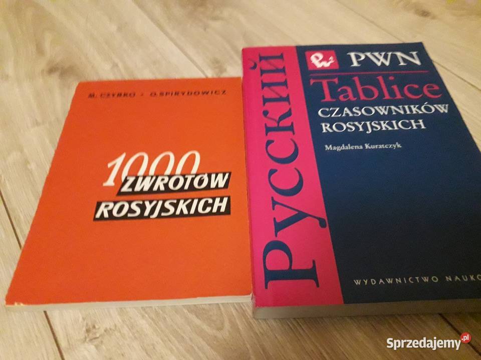 Książki do nauki jrosyjskiego do egzaminu na Nowa Sól sprzedam