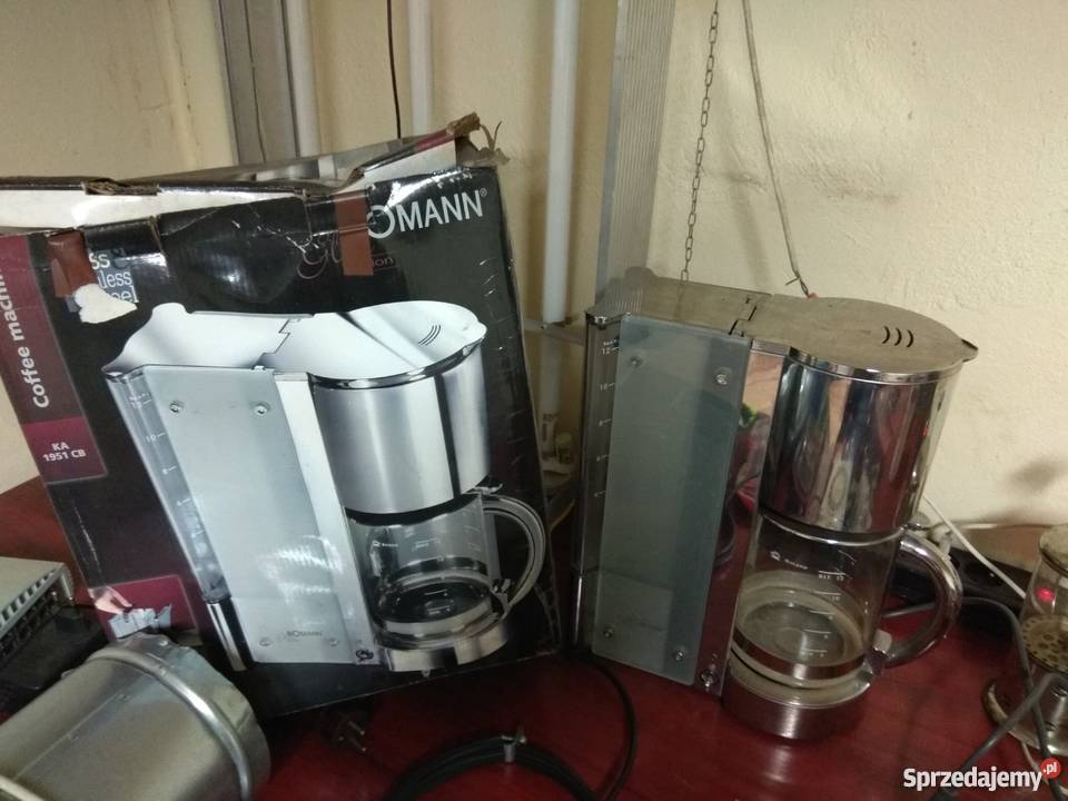 Ekspres do kawy ze stali nierdzewnej