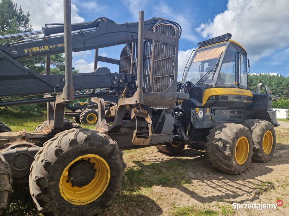 Forwarder Ponsse Buffalo 2011 gotowy do pracy Trzebielino