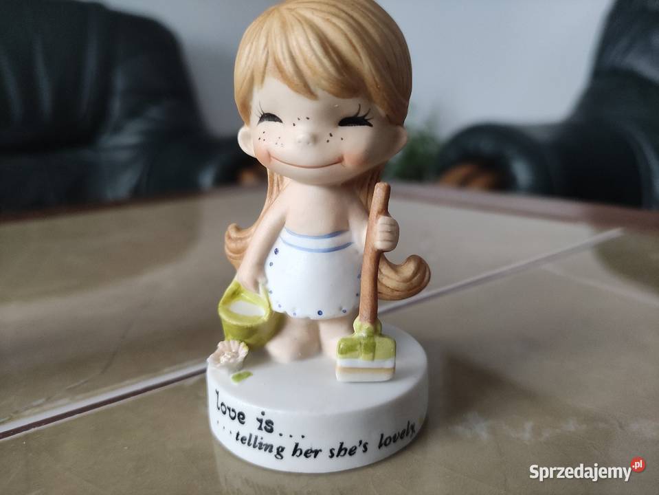 Figurki porcelanowe komplet 2 Janów Lubelski