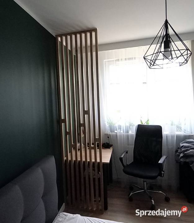 Lamele drewniane MDF montaż aranżacja ścian Warszawa