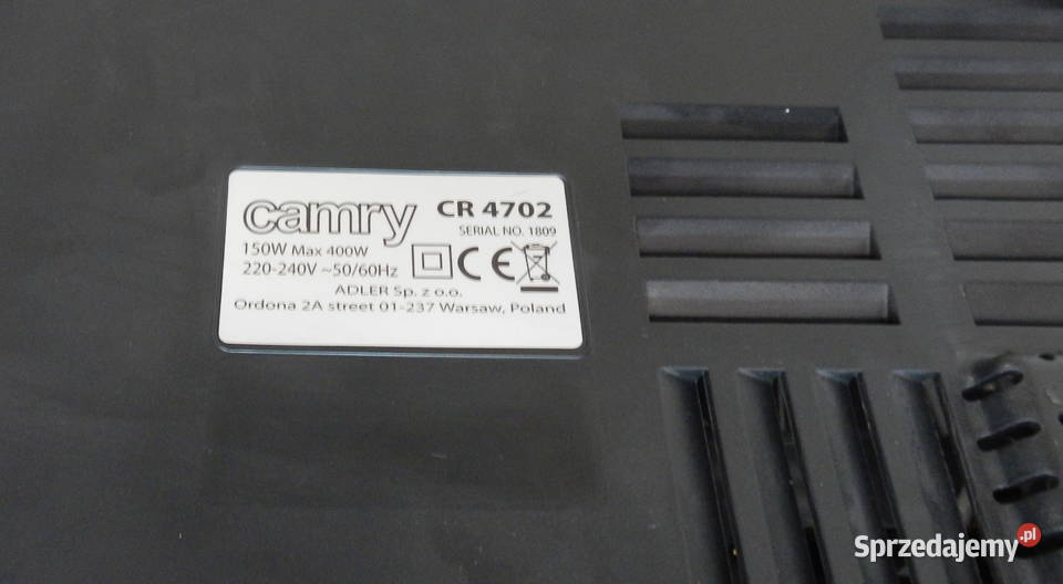 Krajalnica Camry CR 4702 sprzedam