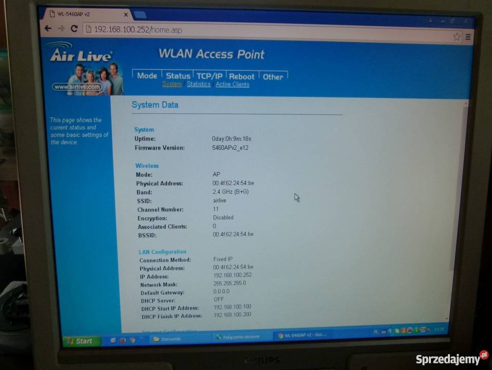 AP access point punkt dostępowy Ovislink Ovislink